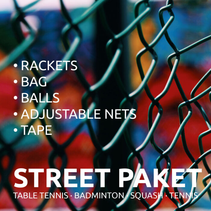 Racketlon Street Paket (2 Personen)