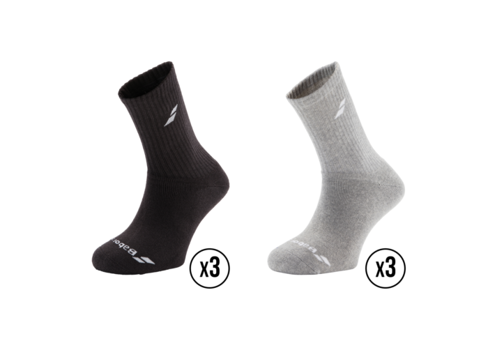 Babolat Herren Socken 3er schwarz 35/38