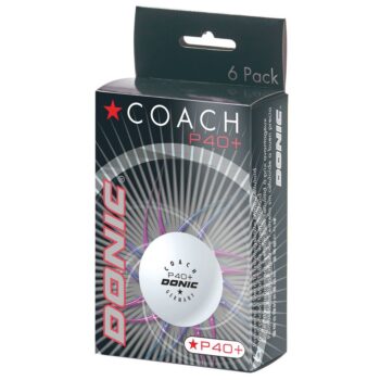 Donic Coach P40+ * x6